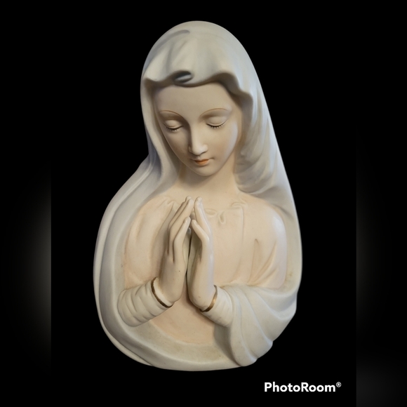 Other - Copy - Vintage virgin Mary Planter